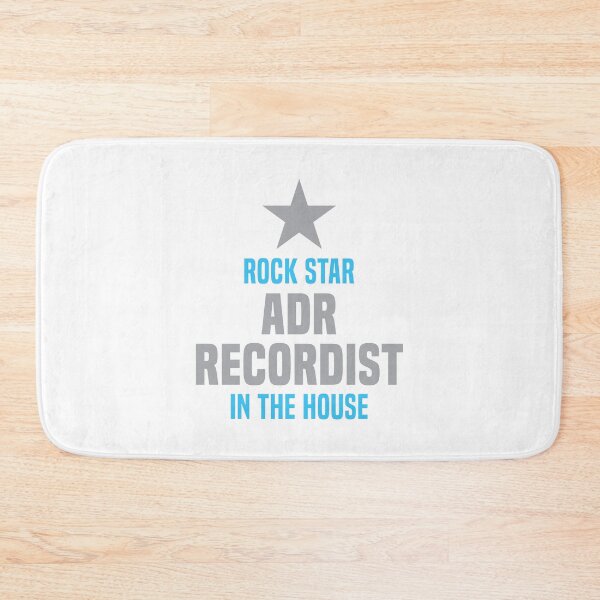 Item preview, Rock Star ADR Recordist in the House designed and sold by NermilioDesigns.