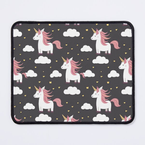 Item preview, Cute Unicorn and cloud pattern designed and sold by Bela Mehta.