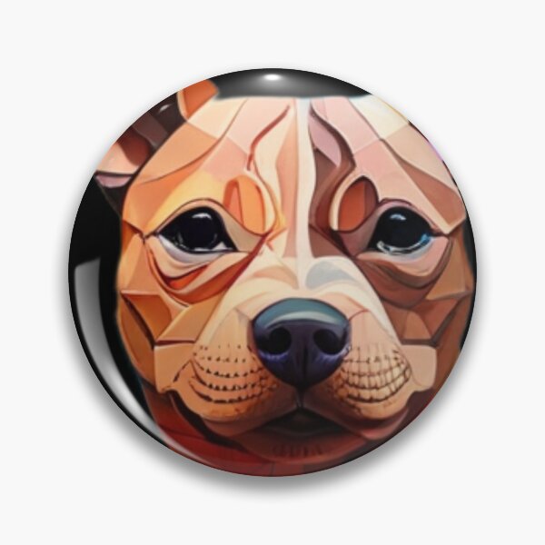 Item preview, Geometric Canine: Minimalist Paper-Cut Staffordshire designed and sold by products4urduke.