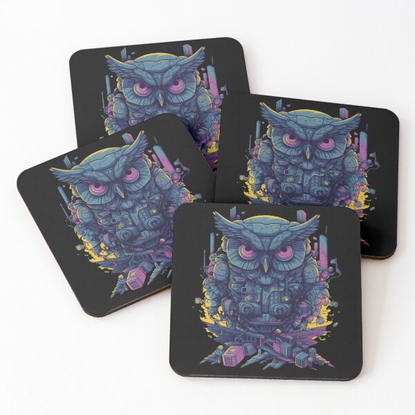 Item preview, Steampunk Owl designed and sold by DadDrivenDesign.