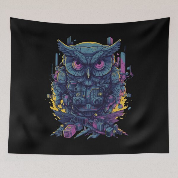 Item preview, Steampunk Owl designed and sold by DadDrivenDesign.