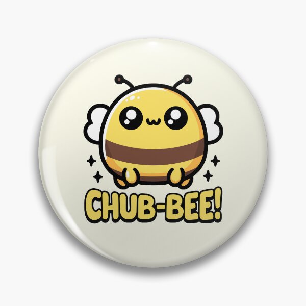 Item preview, Chub-Bee! Cute Chubby Bee Pun designed and sold by PMCreative.