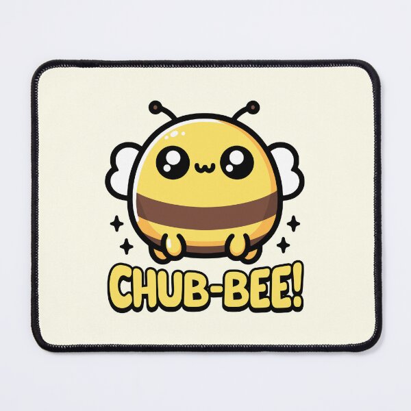 Item preview, Chub-Bee! Cute Chubby Bee Pun designed and sold by PMCreative.