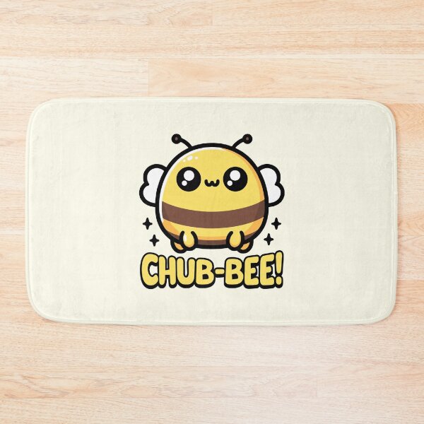 Item preview, Chub-Bee! Cute Chubby Bee Pun designed and sold by PMCreative.