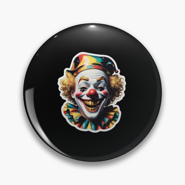 Item preview, Smiling clown with golden teeth designed and sold by MPDesign84.