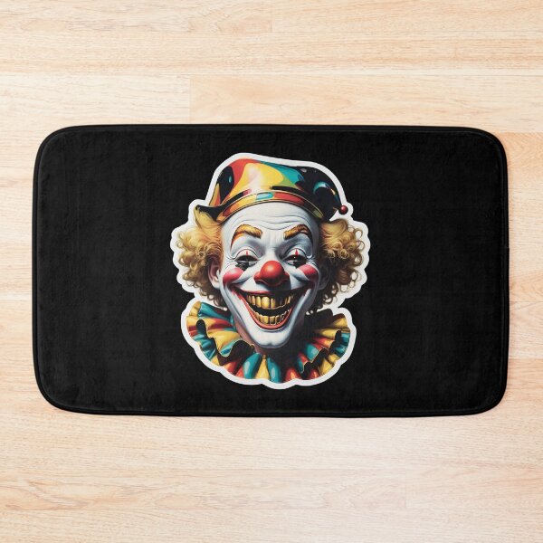 Item preview, Smiling clown with golden teeth designed and sold by MPDesign84.