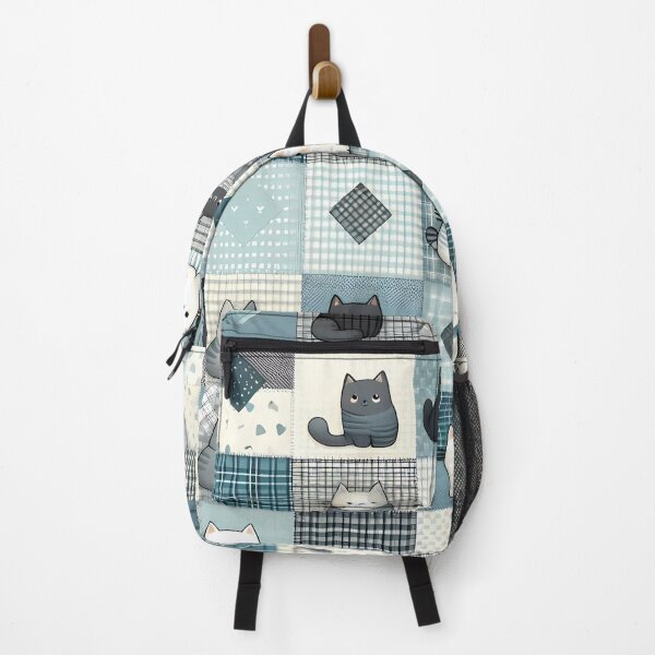 Item preview, Plaid pattern cats, quirky  designed and sold by ShazellArt.