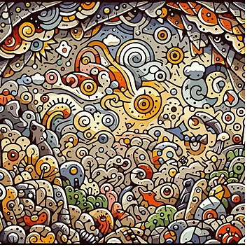 Artwork thumbnail, Colorful Design in Color by artcreatedbybill