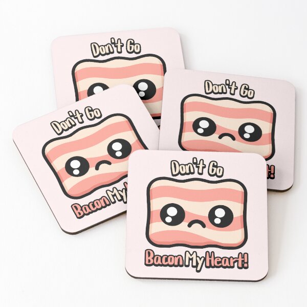 Item preview, Don't Go Bacon My Heart! Cute Bacon Pun designed and sold by PMCreative.