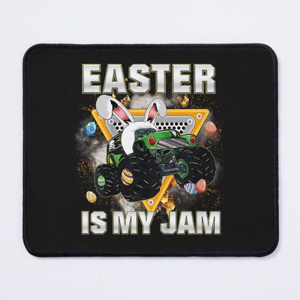 Item preview, Easter Is My Jam Monster Truck Bunny designed and sold by Tigerr3g.