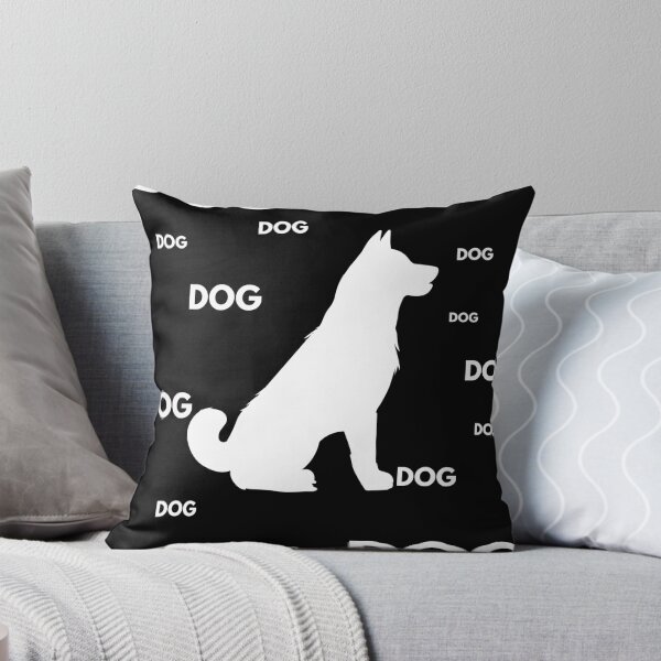 Artikelvorschau, Hund Hund Hund lustige Geschenke für Hundeliebhaber weißer Hund Schattenläufer entworfen und verkauft von MalwaLand.