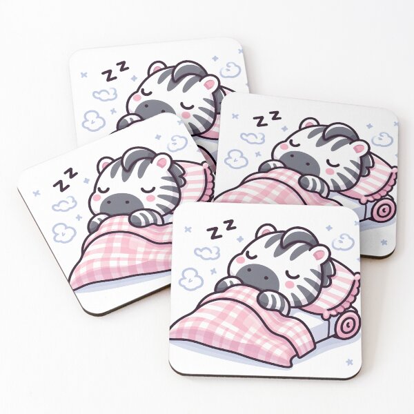 Item preview, Kawaii Zebra: A Cozy Blanket designed and sold by CanvasCutie.