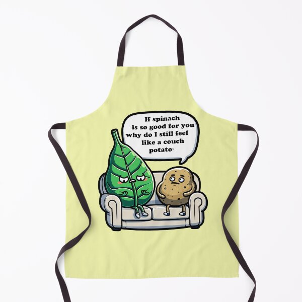 Item preview, Spinach & Spud - Couch Potato Conundrum -spinach day designed and sold by toobel.