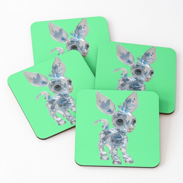 Item preview, Glass Flower Donkey designed and sold by ThisThatThing.