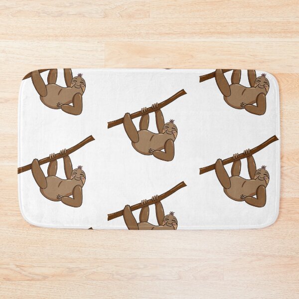 Item preview, little sloth with bow - 'join me being lazy' designed and sold by Dreamagine.