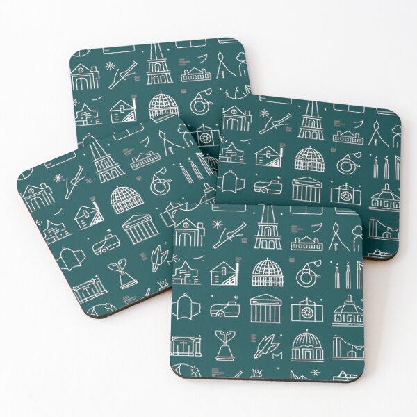 Item preview, TRAVEL AND TOURISM ICONS designed and sold by likbatonboot.
