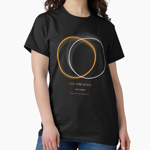 Item preview, Come Together Total Solar Eclipse Erie PA April 8th 2024 designed and sold by srhosterman.