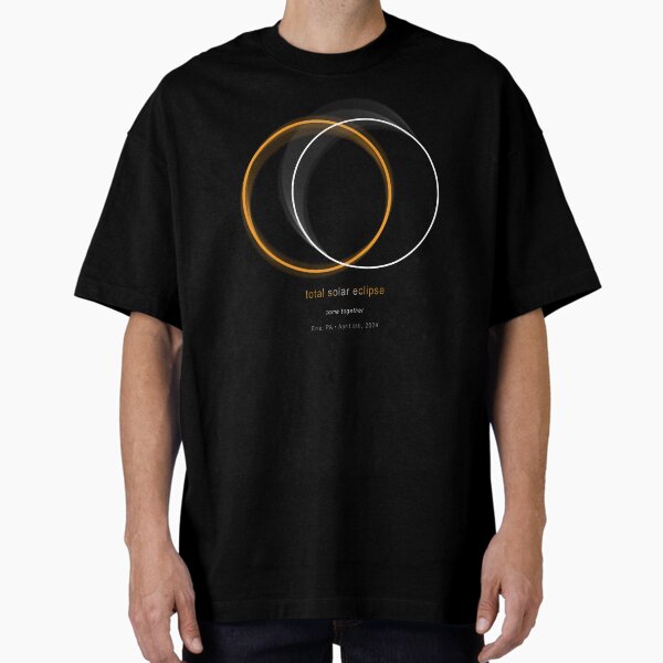 Come Together Total Solar Eclipse Erie PA April 8th 2024 Oversized T-Shirt