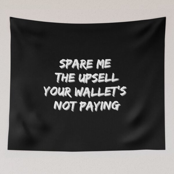 Item preview, Upsell shopping T-bag-sticker designed and sold by Quantify.