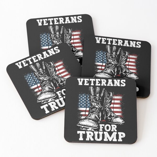 Item preview, Veterans For Trump 2024 Vintage American Flag  designed and sold by MarDeea.