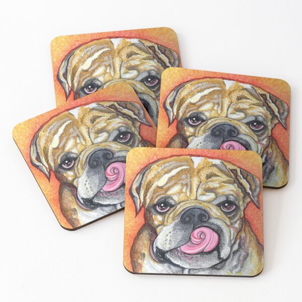 Artikelvorschau, English Bulldog entworfen und verkauft von ArtByBeatriz.