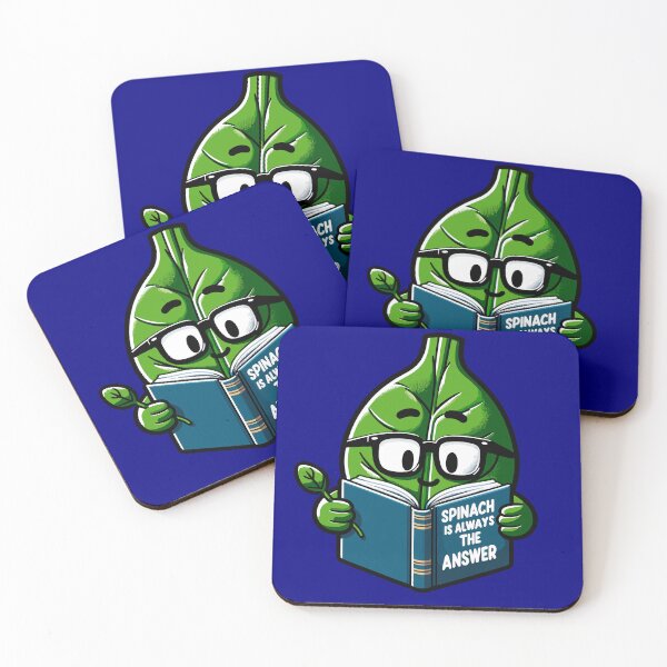 Item preview, Spinach Is Always The Anwser -The Wise Spinach Scholar-spinach day designed and sold by toobel.