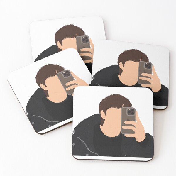 Item preview, Jungwoo Mirror Selfie Doodle designed and sold by silverair.