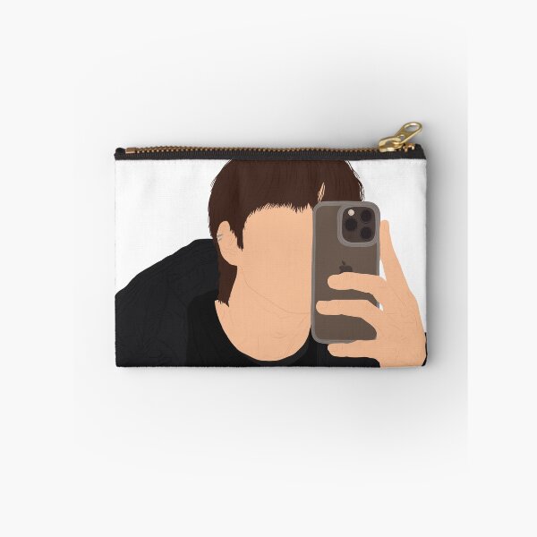 Item preview, Jungwoo Mirror Selfie Doodle designed and sold by silverair.