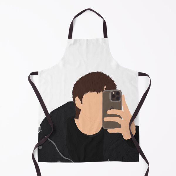 Item preview, Jungwoo Mirror Selfie Doodle designed and sold by silverair.