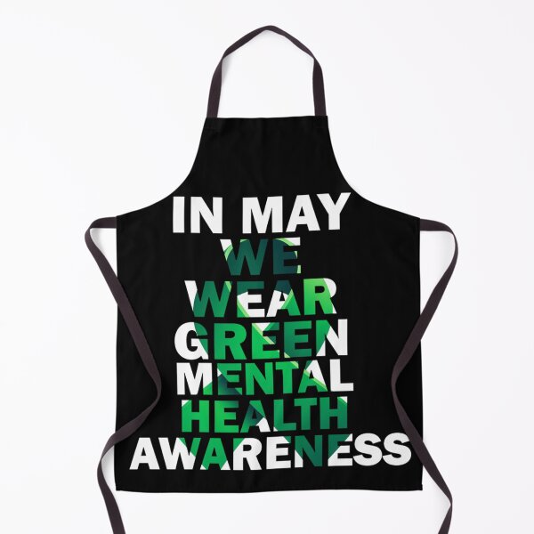 Item preview, In May We Wear Green Mental Health Awareness Month designed and sold by Echonn.