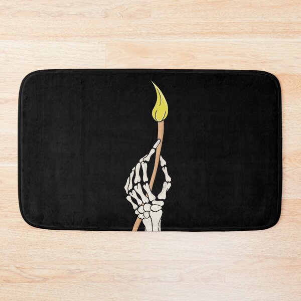 Item preview, Skeleton hand holding a paintbrush designed and sold by shopdiego.