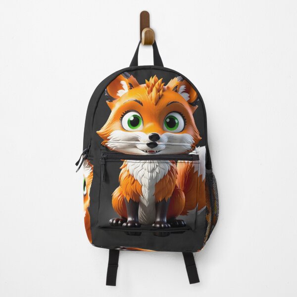 Item preview, A delightful and playful 3D illustration of a friendly Fox with vibrant fur and expressive eyes designed and sold by yeekazar.