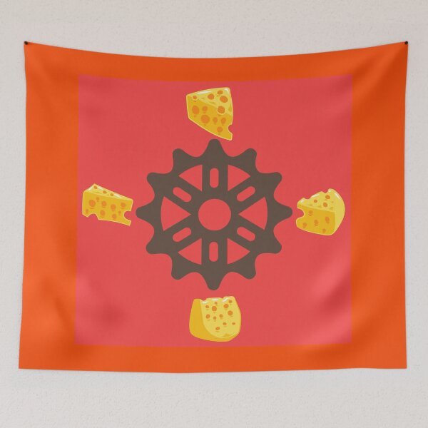 Item preview, Rueda de queso designed and sold by Surreallytee.