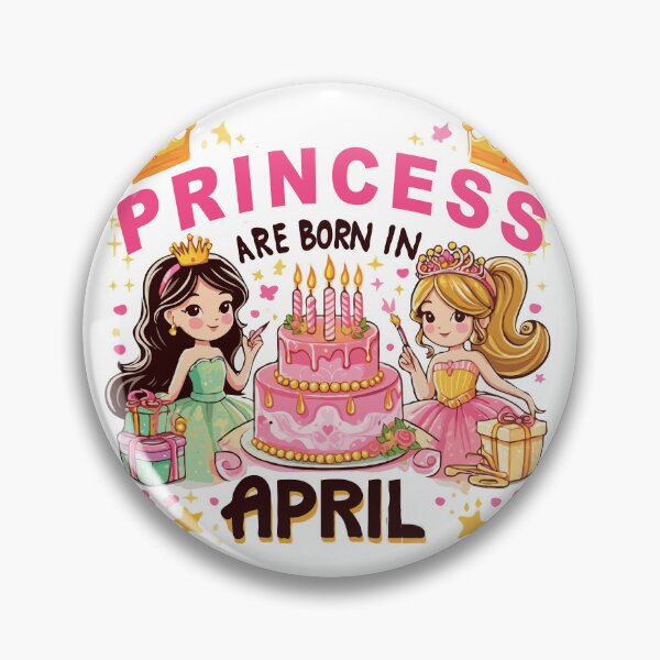 Item preview, Princess Are Born In April designed and sold by TshirtTalkYou.