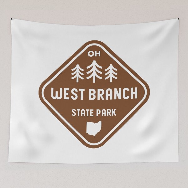 Item preview, West Branch State Park Ohio Rhombus designed and sold by bivenart.