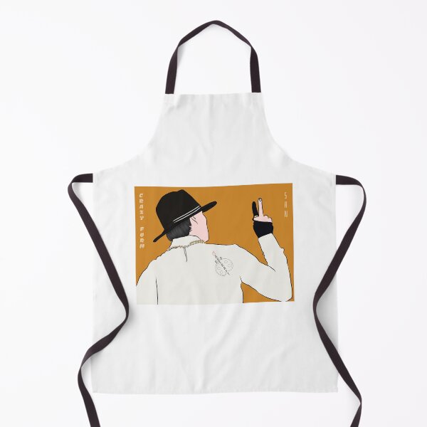 Item preview, San of Ateez From Crazy Form designed and sold by ArtRaftPro.