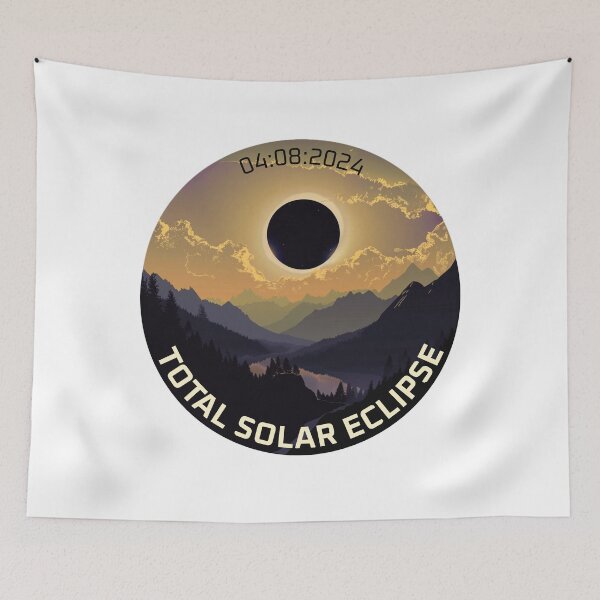 Item preview, Total Solar Eclipse April 8th 2024 designed and sold by ZeptepiTrends.