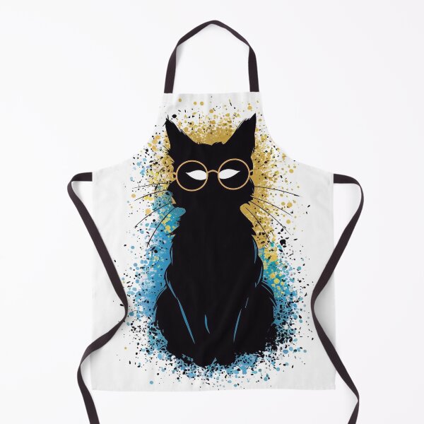 Item preview, Wizard cat in glasses designed and sold by Tajdi.