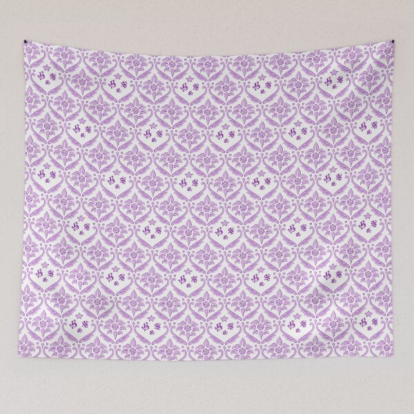 Item preview, Howard & Sons (H&S) Ticking – Aubergine 1 designed and sold by Maverick51.