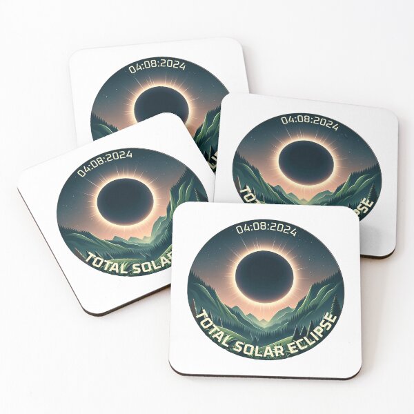 Item preview, Total Solar Eclipse April 8th 2024 Roundel designed and sold by ZeptepiTrends.