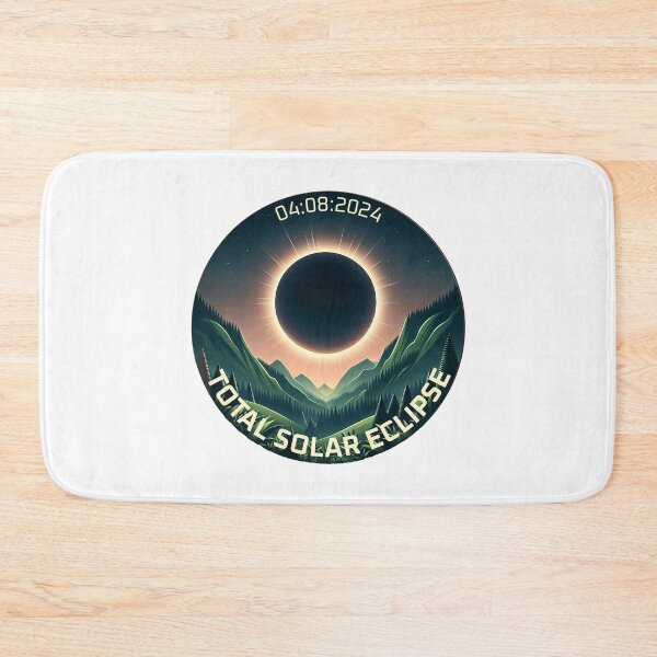 Item preview, Total Solar Eclipse April 8th 2024 Roundel designed and sold by ZeptepiTrends.