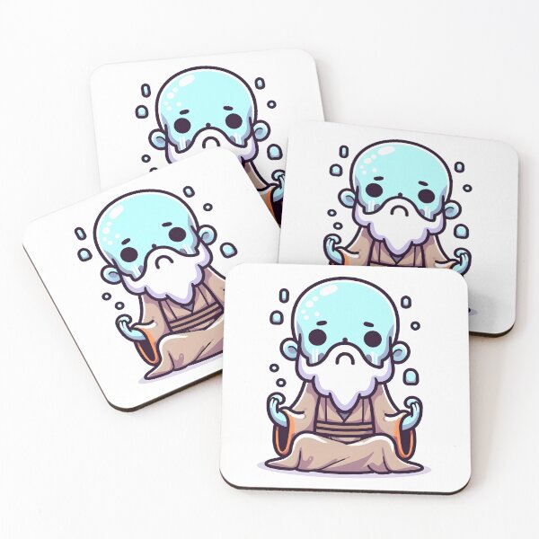 Item preview, Kawaii Quirky Lich With Robe designed and sold by CanvasCutie.