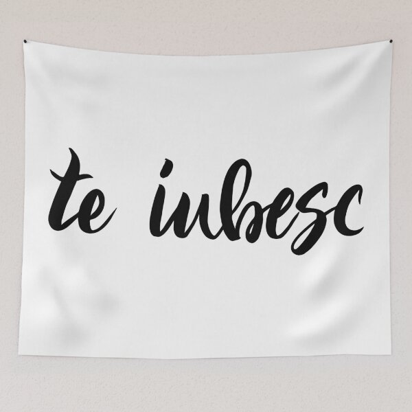 Item preview, te iubesc designed and sold by PineLemon.