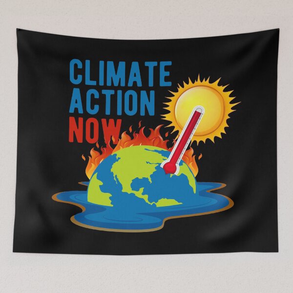 Item preview, Climate Action Now Global Warming designed and sold by Turie.
