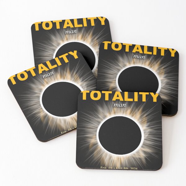Item preview, Dude Like Totality Man - Total Solar Eclipse Erie PA Pennsylvania designed and sold by srhosterman.