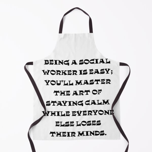 Item preview, Social workers masters the art of staying calm designed and sold by Taans-Creation.