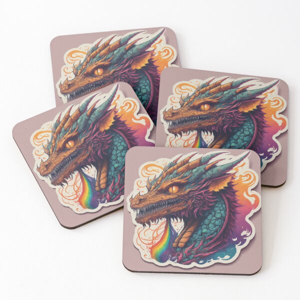 Item preview, Dragon's Rainbow Realm: Whimsical T-Shirt Designs designed and sold by Leo digital art.