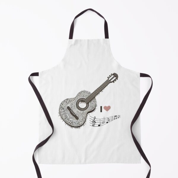 Item preview, We love music - Musical notes that draw a guitar designed and sold by NovaMode.