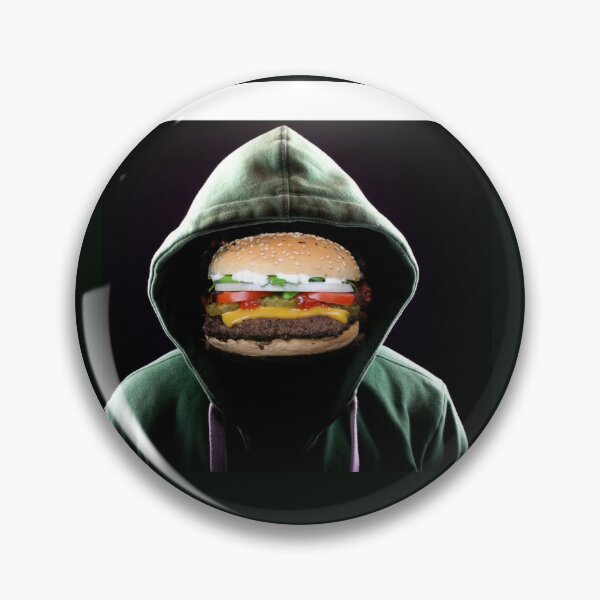 Item preview, Burger Face designed and sold by Surreallytee.