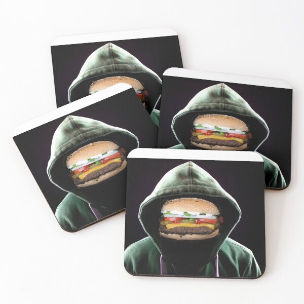 Item preview, Burger Face designed and sold by Surreallytee.